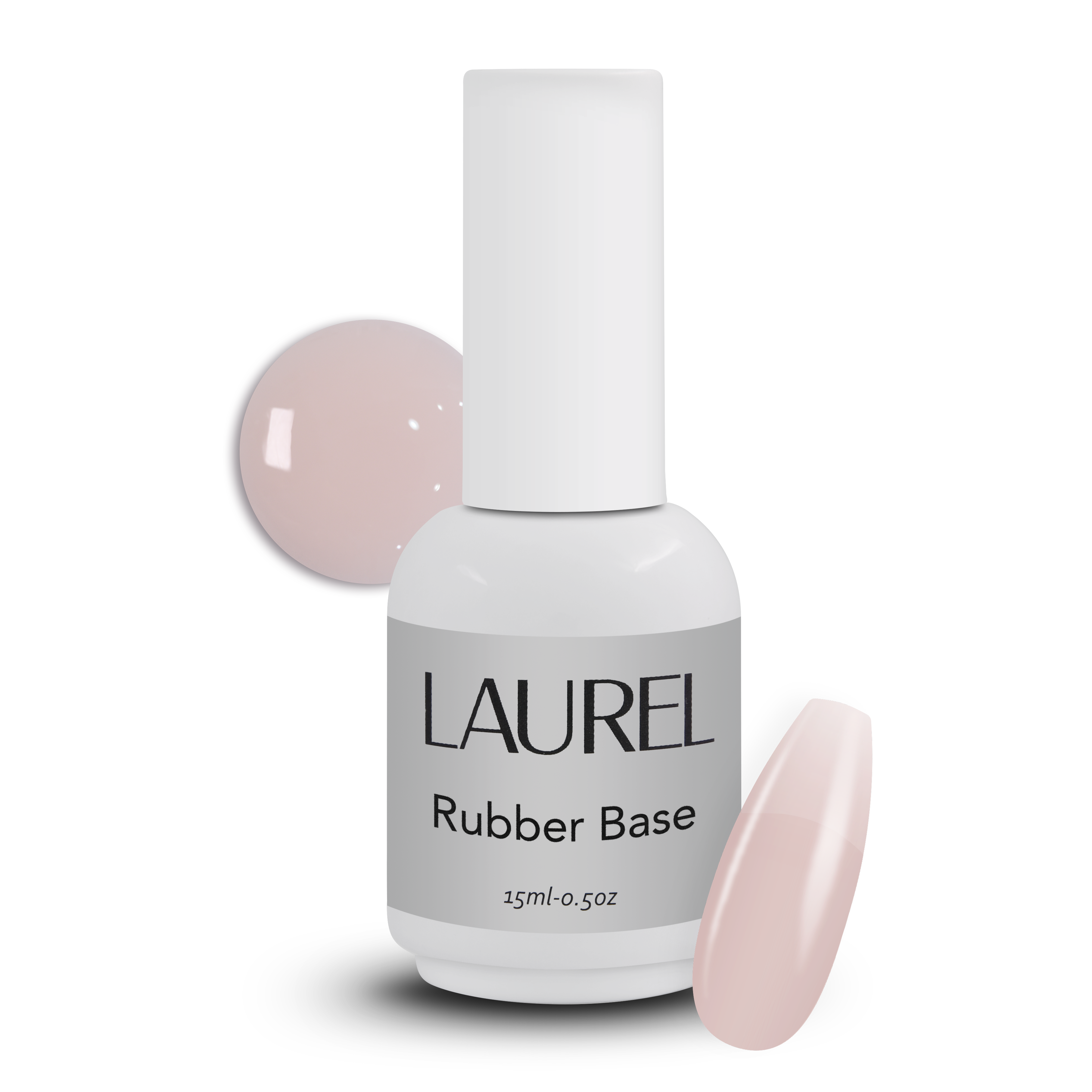 Laurel Rubber Base Faded Pink